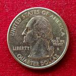 USA ( United States) 1/4 Dollar “Washington Quarter” Iowa 2004 Coin