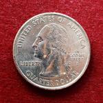 USA ( United States) 1/4 Dollar "Washington Quarter  Louisiana State  2002 Coin (P - Mint of Philadelphia)
