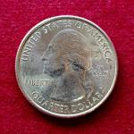 USA ( United States) 1/4  Dollar "Washington Quarter" Mount Rushmore 2013 Coin