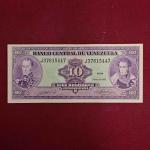 Venezuela 10 Bolivares 1990 Banknote