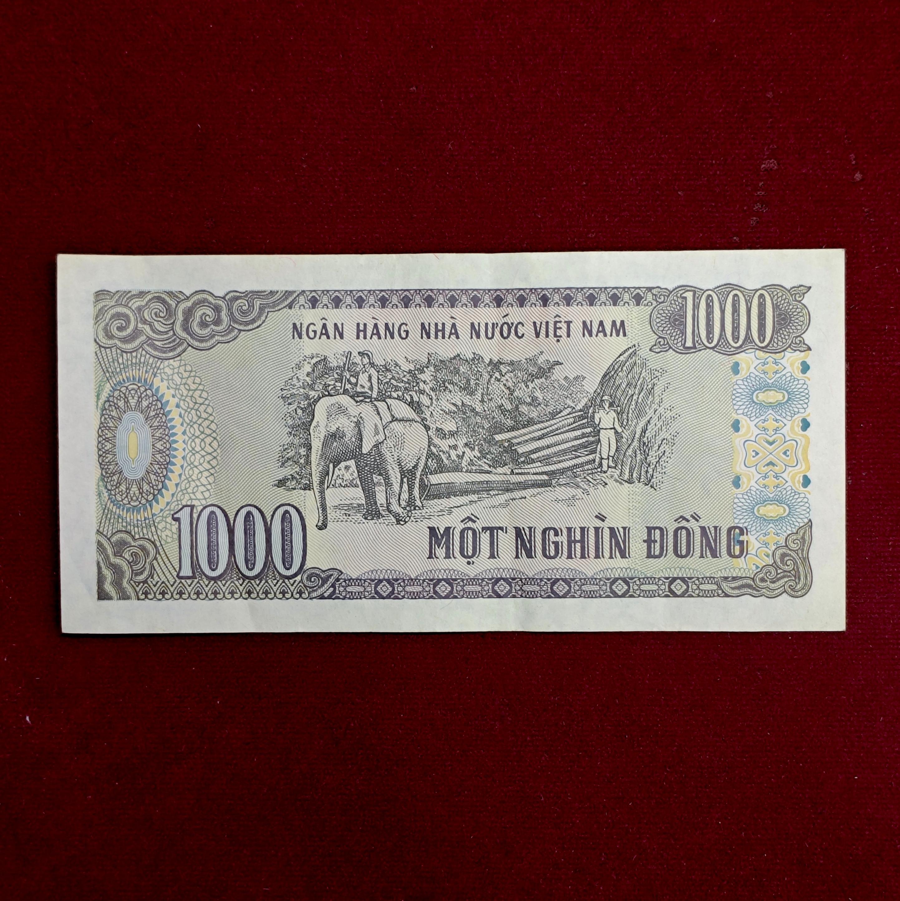 Vietnam 1000 Dong 1988 Banknote