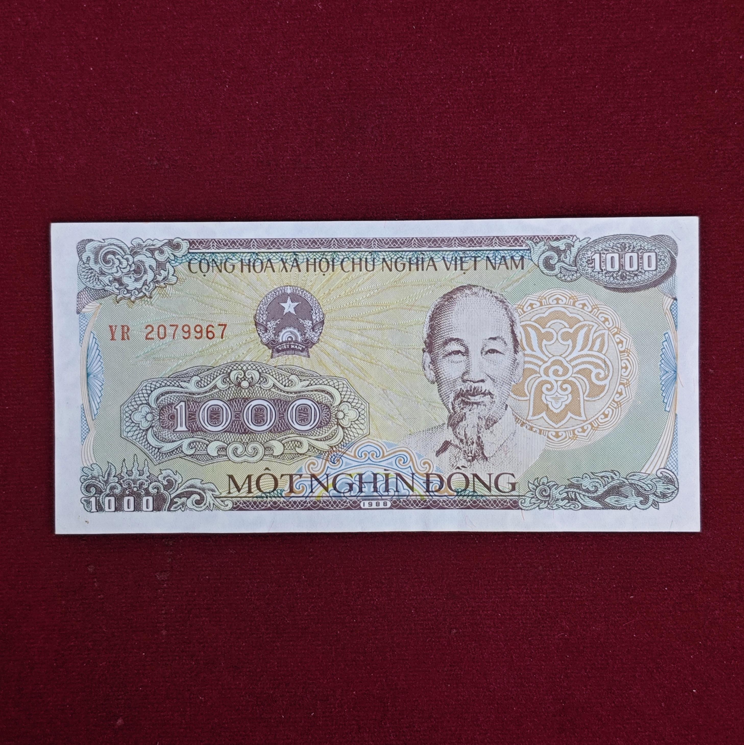 Vietnam 1000 Dong 1988 Banknote