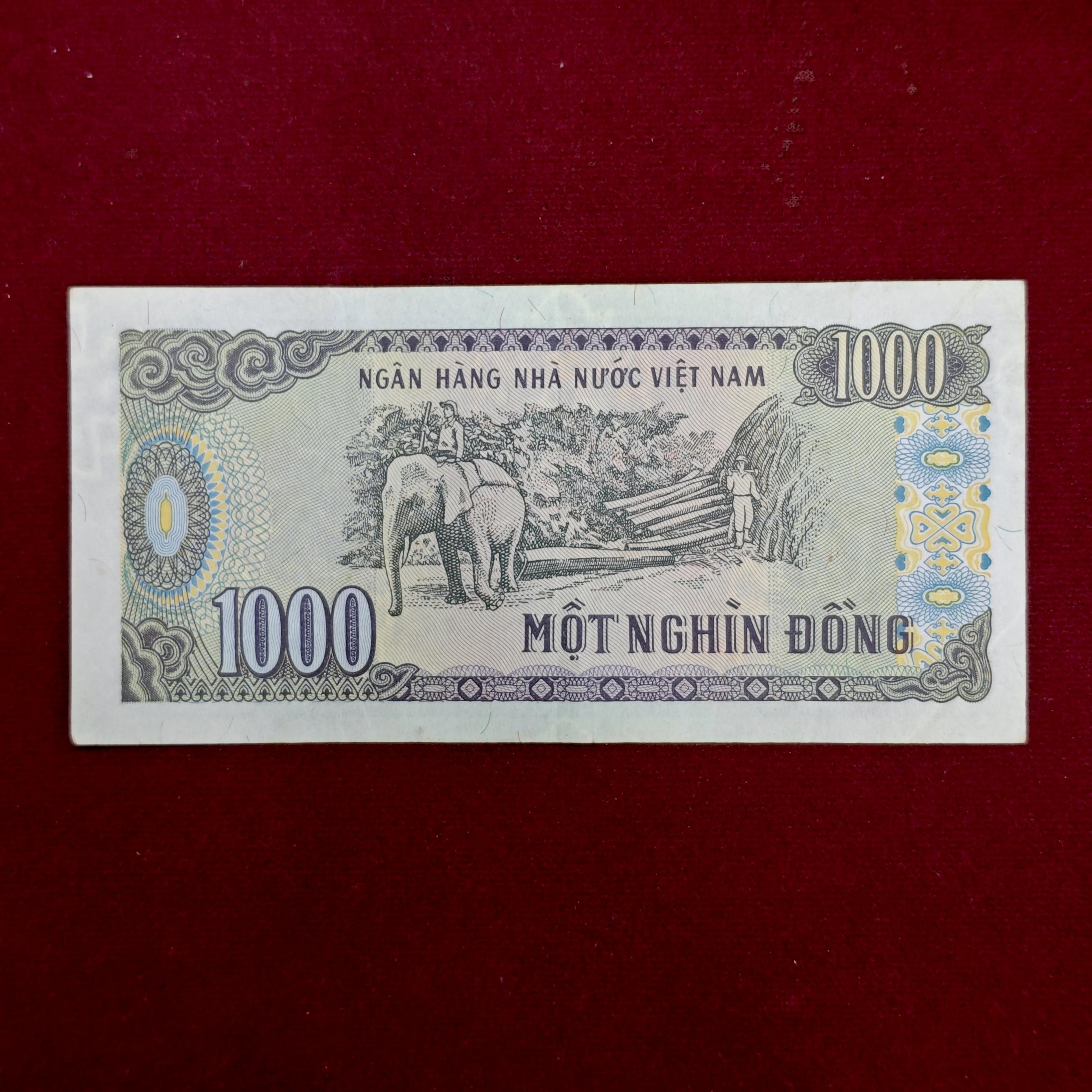 Vietnam 1000 Dong 1988 Banknote