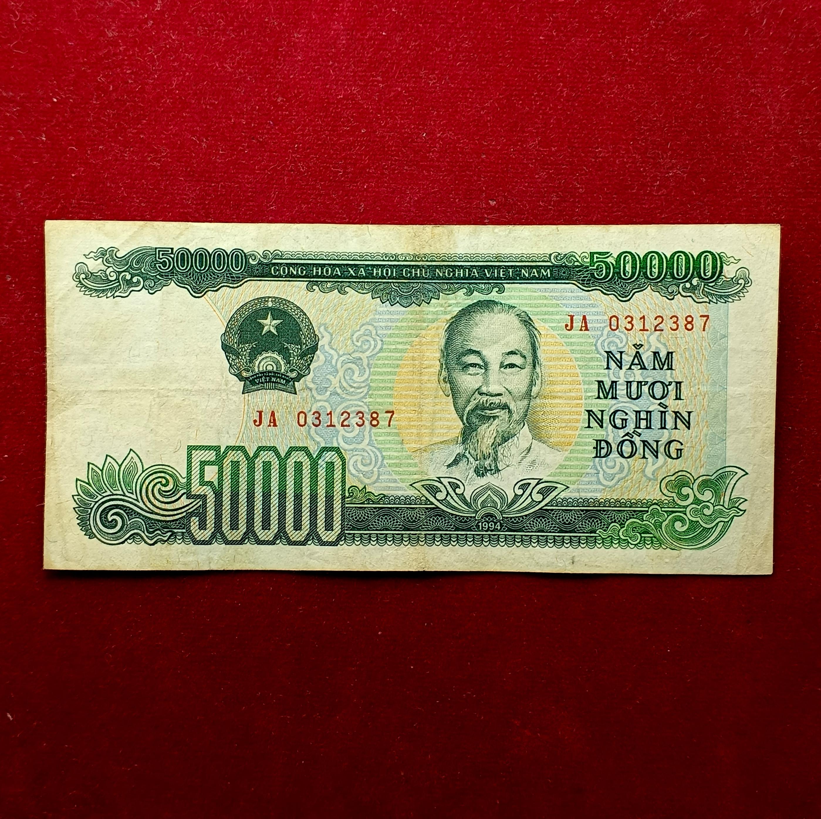 Vietnam 50000 Dong 1994 Banknote