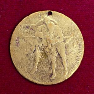WWI Anglo-India Peace Medal 1914 - 1919 For Freedom And Honour (George V King Emperor)
