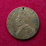 WWI Anglo-India Peace Medal 1914 - 1919 For Freedom And Honour (George V King Emperor)