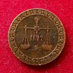 Zanzibar (Tanzania) 1 Pysa Barghash 1299 (1882) Coin