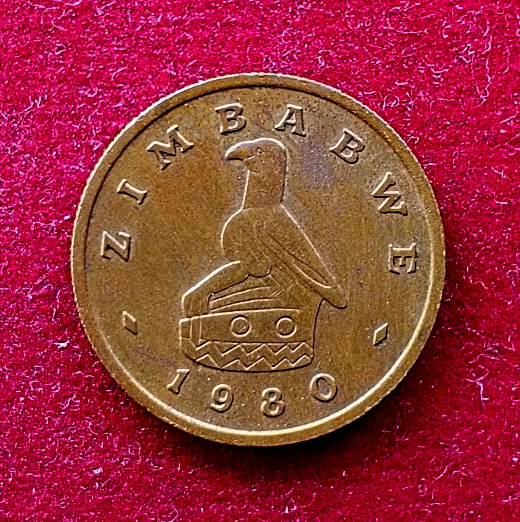 Zimbabwe 1 Cent 1980 Coin