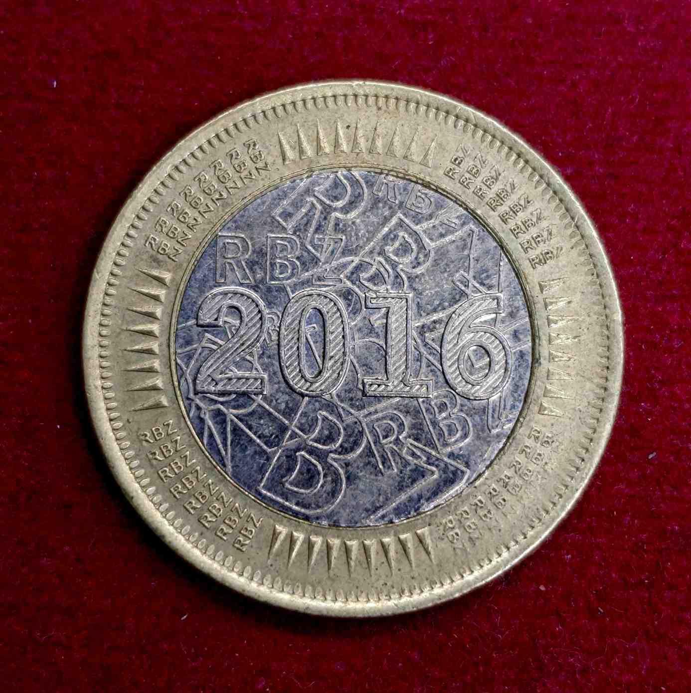 Zimbabwe 1 Dollar Bond Coin 2016 Coin