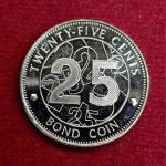 Zimbabwe 25 Cents Bond Coin 2014 Coin