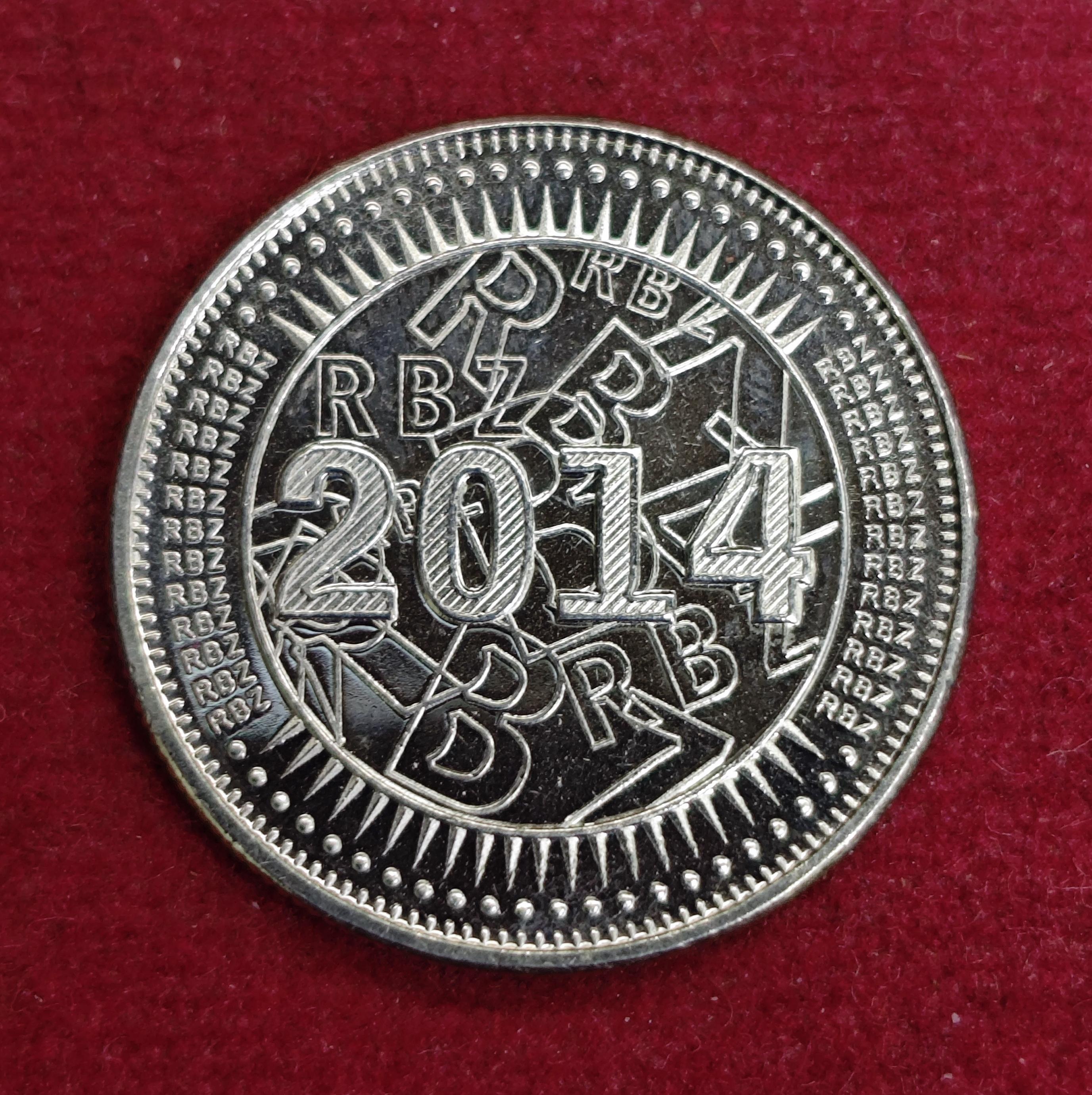 Zimbabwe 25 Cents Bond Coin 2014 Coin