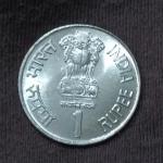 Rare 1Rs Veer Durga Das Gem UNC Hyderabad Mint